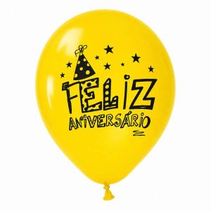 Bexigas Personalizadas com Suporte para Aniversário