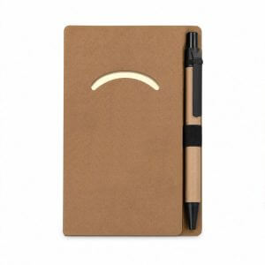 Mini Bloco Kraft Caneta