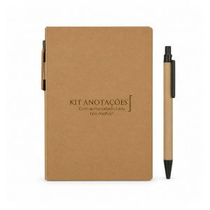 Bloco Notas Kraft Post It