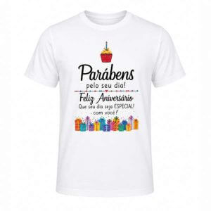 Blusa Personalizada Aniversário