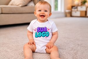 Body para Bebê 3 - Personalizado