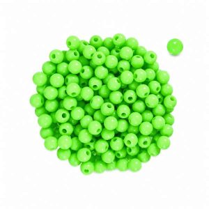 Bola Plástica Leitosa para Pulseiras