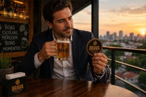 Bolacha de Chopp Personalizada 1