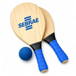 Bolinhas Beach Tennis com Raquete Personalizadas
