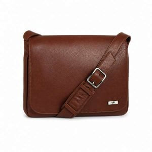 Bolsa Carteiro Masculina de Couro