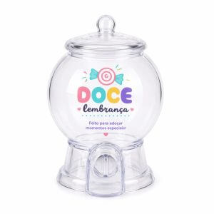 Mini Baleiro Bala de Goma Personalizado