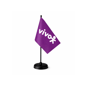 Mini Bandeira de Mesa