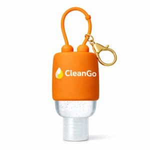 Porta Álcool em Gel Chaveiro Brinde