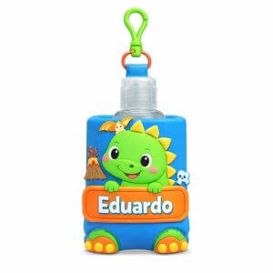 Porta Álcool em Gel Infantil Personalizado
