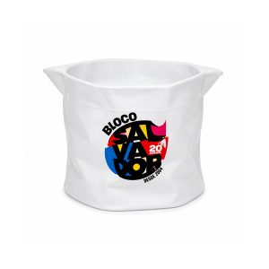 Balde Dobrável Para Bebida e Gelo Personalizado