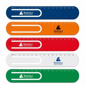 Régua com Clip Personalizada