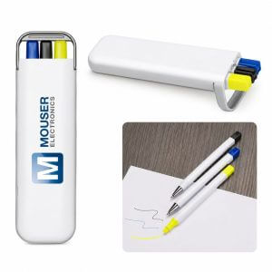 Kit Canetas e Marca Texto Personalizados