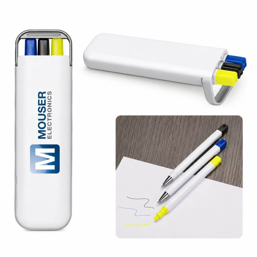 Kit Canetas e Marca Texto Personalizados