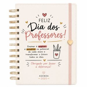 Agenda Personalizada Dia dos Professores
