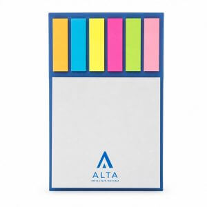 Bloco De Anotações Com Post It Ecológico