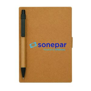 Bloco Kraft Caneta