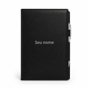 Bloco de Anotações em Couro Personalizado