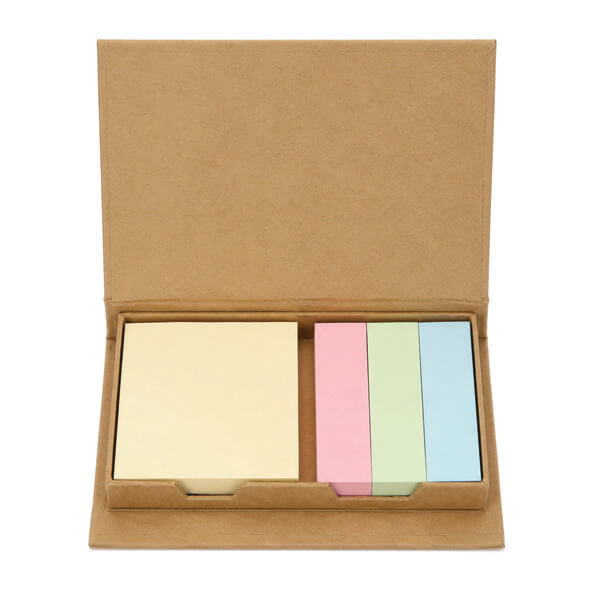 Bloco de Notas Papelão Reciclado Personalizado