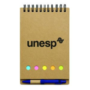 Bloco de Notas Sustentável Com Caneta