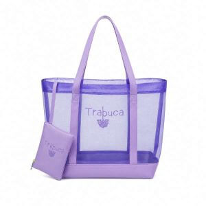 Bolsa de Praia com Necessaire em Silicone