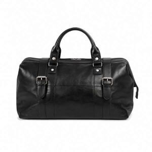 Bolsa de Viagem Masculina em Couro Brinde