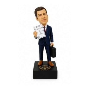 Boneco Advogado para Presente