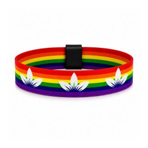 Bracelete com Forro de Tecido Personalizado