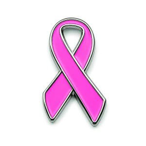 Broche Outubro Rosa para Brinde