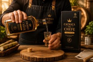 Cachaça Personalizada ideal para presentes, eventos e ações promocionais com exclusividade e destaque para sua marca. Solicite orçamento na Samurai Brindes.