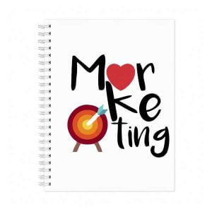 Caderno Personalizado para Dia do Marketing