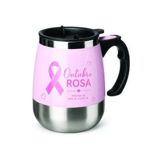 Caneca Misturador Outubro Rosa