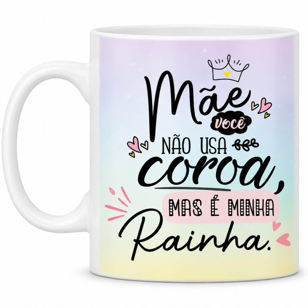 Caneca Personalizada Dia das Mães