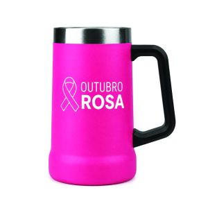 Caneca Tipo Stanley Outubro Rosa