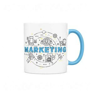 Caneca de Porcelana Profissional de Marketing