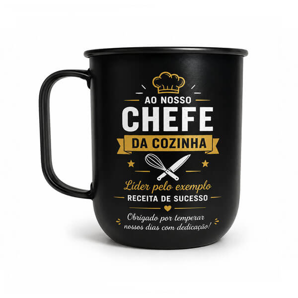 Canecas de Metal Personalizadas