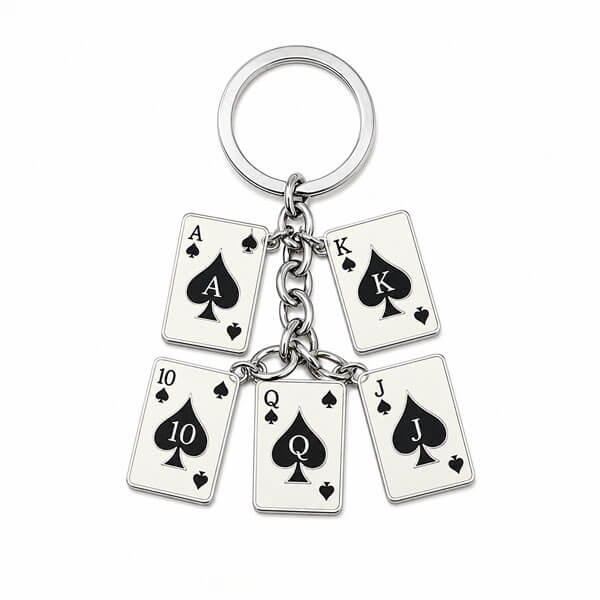 Chaveiro Cartas para Brindes