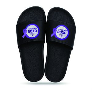 Chinelo Fevereiro Roxo