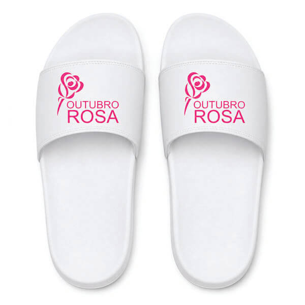 Chinelo Outubro Rosa
