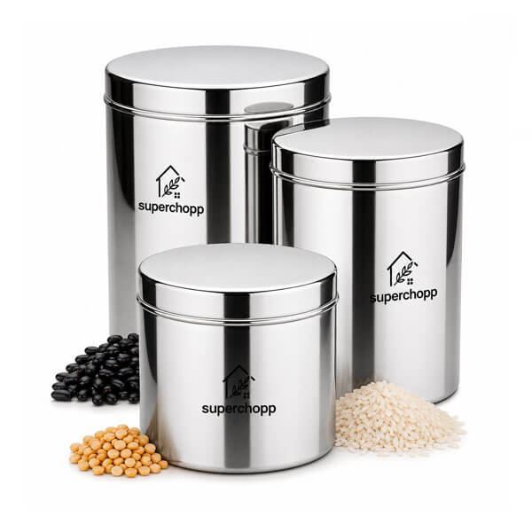 Conjunto de Potes para Mantimentos