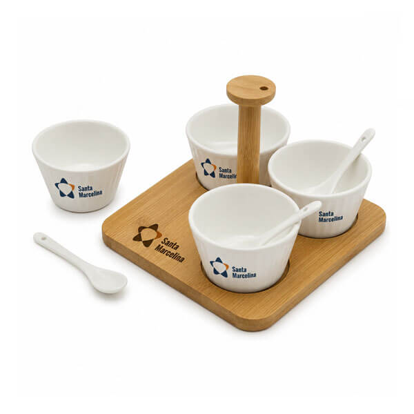 Conjunto para Servir Molhos Personalizados