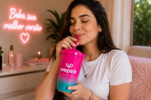 Copo com Canudo Personalizado