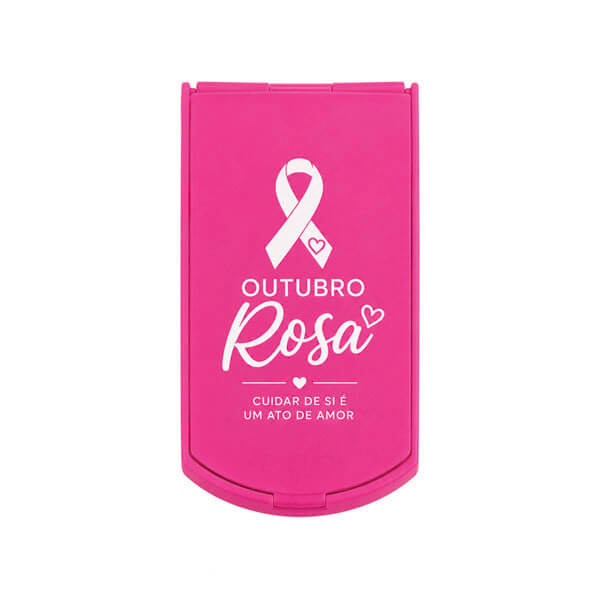 Espelhinho de Bolsa Outubro Rosa