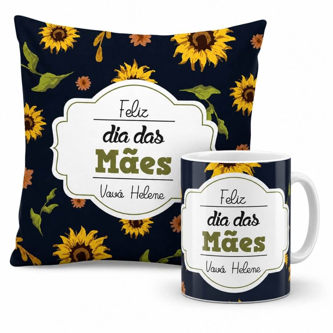 Kit Caneca Dia das Mães