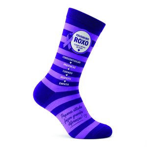 Meias Fevereiro Roxo