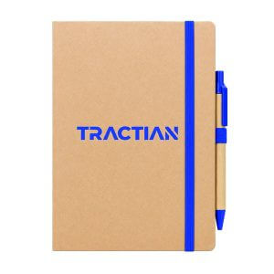 Caderno Ecológico A5 Com Caneta Personalizado