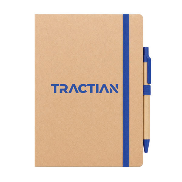 Caderno Ecológico A5 Com Caneta Personalizado