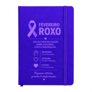 Moleskine Fevereiro Roxo