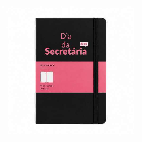 Moleskine Pautado Dia da Secretaria
