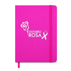 Moleskine para Outubro Rosa Personalizado