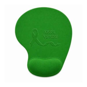 Mouse Pad Com Apoio de Pulso Abril Verde